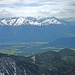 Nordwestliche Stubaier Alpen und Ötztaler Alpen (rechts), dazwischen das Ötztal.