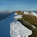 Auf den letzten Meter zum Gipfelkreuz vom Masnerkopf (2828m).