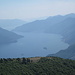 solito panorama del lago Maggiore con le isolette di Brissago