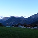 Lienzer Dolomiten im Abendlicht, vlnr mit Hochstadel(2681m),Keilspitzen(2738m), Laserzwand(2614m), Simonskopf(2687m) und Spitzkofel(2717m), auch von Oberlienz gesehen.