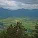 Die Ammergauer Alpen jenseits von Loisach und BAB 95: Ettaler Manndl und Laber; Aufacker; Hörnle.