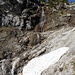 Hübscher Wasserfall im Abstieg.