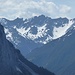 in den Hochlagen der Lechtaler liegt auch noch Schnee, Gatbergspitze und Steinmanndlspitze