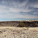 Unterwegs zum höchsten Punkt von Oklahoma/Black Mesa - Ausblick kurz nach Erreichen der Oberfläche auf ein Stück des nördlichen Randes des Tafelbergs.
