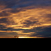 Südwestlich von Hugoton, Kansas - Nach unserer Wanderung: Sonnenuntergang #3. 