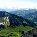 schöner Weitblick in die Walliser Alpen
