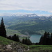 Ausblick von der Alp Tschingla nach Süden