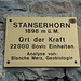 Die Kraftquelle auf dem Stanserhorn <br />(6.500 Bivis Einheiten = Mittelwert für physische Energie des Menschen in Europa )<br />[http://de.wikipedia.org/wiki/Radiästhesie Bovis-Einheiten]