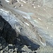 der traurige Gletscherrest vom Kraspesferner; hier pilgern im Winter tausende Skitourengeher drüber