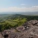 Gipfelbereich Bořeň - Teilpanorama 6/8.