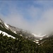 im Seiergraben an der Wolkengrenze