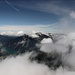 Blick zum Achensee, dahinter das Rofan
