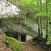 Grotte de Cottencher ... leider zugesperrt.