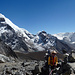 Aussichtsplatz beim Abstieg vom Cho La Pass