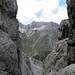 Spitzkofel, 2717m , hier am 1 Juli 2009 im Aufstieg  zur Weittalspitze(2539m) gesehen.