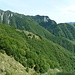 Blick von Monte nach Pian della Crosa (1370 m)