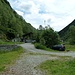 Start und Ziel am Parkplatz der Seilbahn (Funivia)