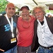 Start nach Mass...rechts der künstlerische Leiter Jakob Jenzer, links Roger Tinguely von der Kulturkommission...wir kennen uns ja schon lange...genau seit 50 Sekunden!!!!