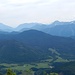 Blick über die Jachenau nach Süden