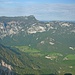 Der Untersberg; markant zeigt sich der Berchtesgadener Hochthron.