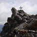 Der geröllige Gipfel des Eggishorn (2927 m).