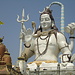 Lord Shiva, and the river Ganga, origination from his hair strands
