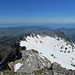 Blick vom Girenspitz auf den östlichen Teil der nördlichen Alpsteinkette. Die Hüenerbergüberschreitung steht auch noch auf der Agenda in den nächsten Wochen