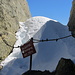 Am Blau Schnee-Sattel. Den Aufstieg vom Blau Schnee hat schon jemand gemacht. Der Zustieg zum Grat am Girensattel weiter nördlich war verwächtet. Es befanden sich Berggänger auf dem Weg Richtung [http://www.hikr.org/dir/Blau_Schnee_28267/ Blau Schnee]. Wo sie auf den Grat aufgestiegen sind, haben wir nicht mitbekommen