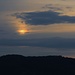Die Sonne mit Veniustransit über dem Altenberg / Alteberg (530m): Zeigt sie sich oder doch nicht?