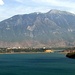 Gjallica Mountain from across Fierze Lake