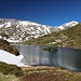 schöner Rundweg um den Unteren Giglachsee, hinten die Kalkspitzen