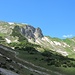 Rückblick zu Sulzspitze und Lochgehrenspitze