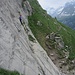 erste Seillänge in der "Parallel" - 5a?