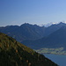 Blick über den Wolfgangsee zum Dachstein