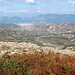View from Varoshi Castle to Tirana and Dajti Mountain