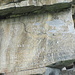 Inschriften einstiger Älpler bei Alpja
