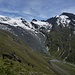 Blick auf den Längfluegletscher.