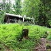 bei der Holzhütte im Aufstieg zum Grasleitenkopf