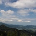 Blick hinüber zum zum Brauneck, weiter rechts der Zwiesel