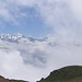 Pano vom Steischlaghore (links ausserhalb des Bildrandes) bis zum Tschipparällehore (in den Wolken)