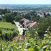 Am Weinlagenwanderweg, Blick in Richtung Bensheim