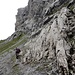 bereits haben wir den wbw markierten Alpinwanderweg verlassen und folgen auf Sepp's Spuren der attraktiven Aufstiegsroute