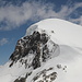 Am Klein Matterhorn - Blick aus dem Bereich der Ski-/Lifttrasse zu unserem morgigen Tourenziel.