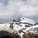 Während des Abstiegs stets im Blickfeld: Oberalpstock.