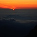 Was für ein Sonnenaufgang auf dem Mali Triglav (2725m) !<br />