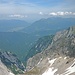 Im Norden grüßt Garmisch-Partenkirchen. Links Ammergauer Alpen, rechts Estergebirge.