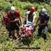 Die Alpinpolizei zeigt ihre Verbundenheit mit der Bergrettung, indem sie immer wieder bei unseren Übungen dabei ist