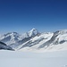 Blick zum Aletschhorn ( 4193m )