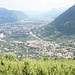 Lagundo, Merano e la Piana dell’Adige in direzione Bolzano