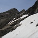 Burstspitze 3119 und die Abstiegsroute im Rückblick
